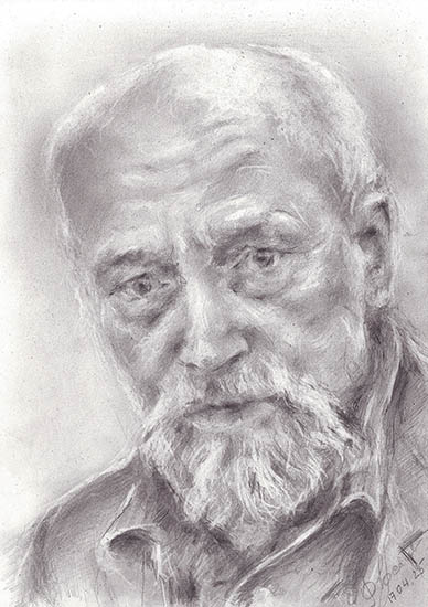 Мужской портрет #4Карандаш. 2025